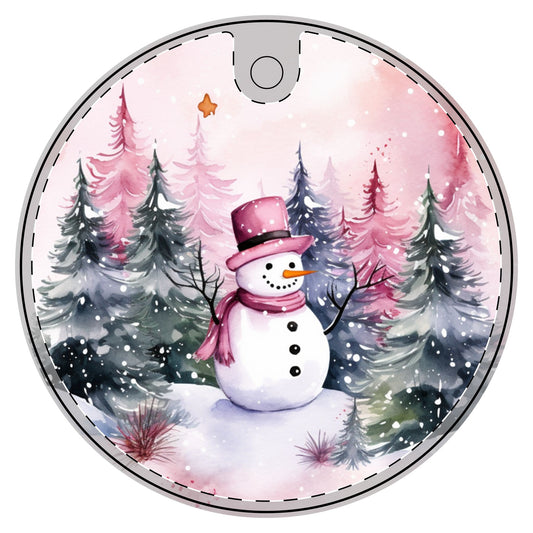 Ceramic Christmas Decoration Ornament, Snowman 5