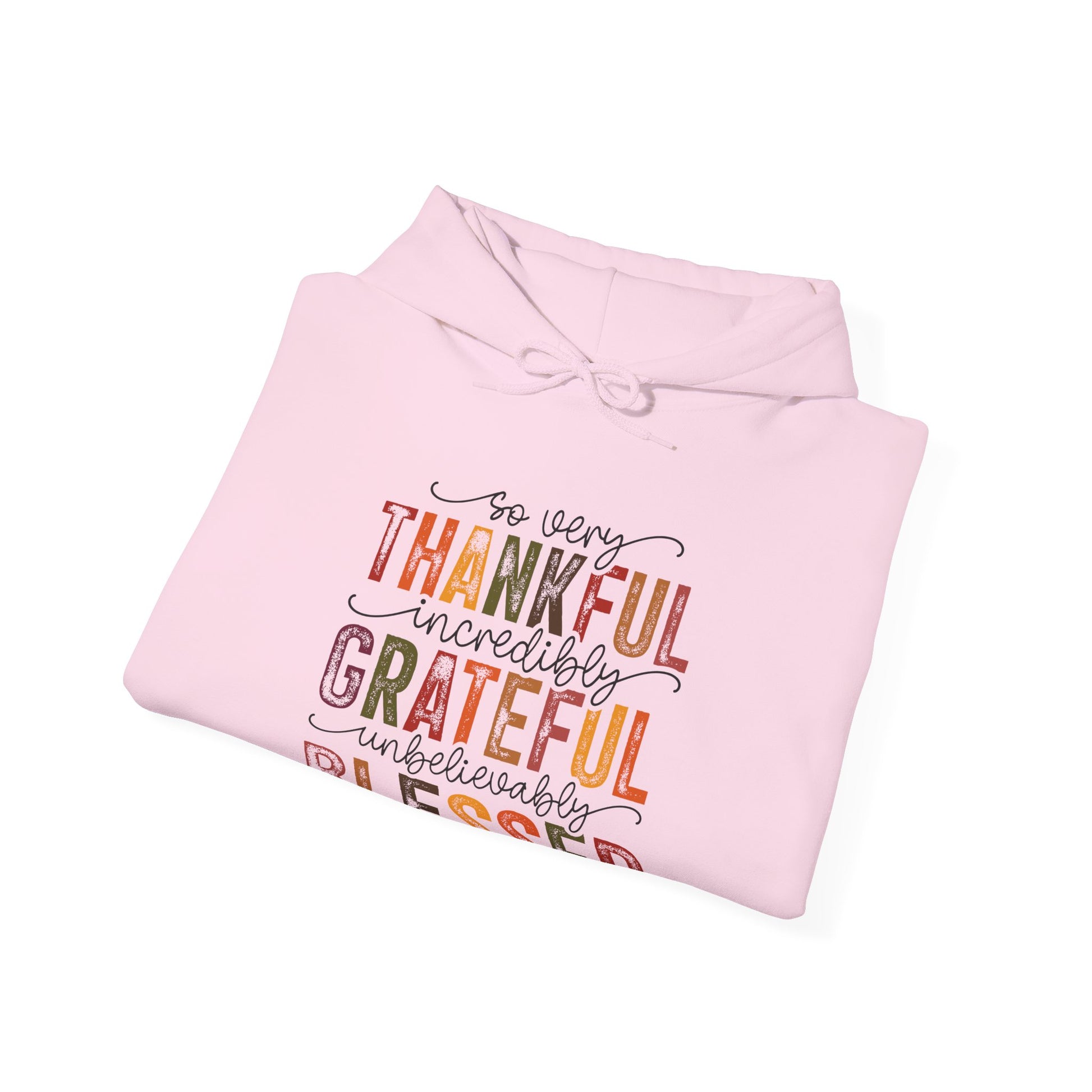 Thankful Grateful Blessed Hoodie - UK