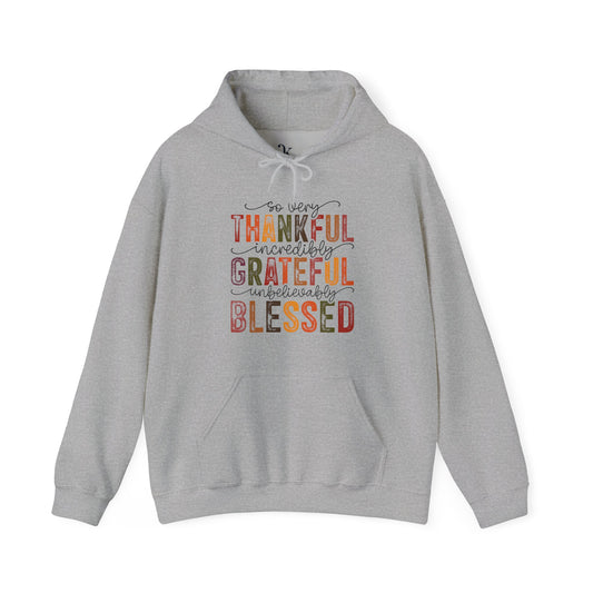 Thankful Grateful Blessed Hoodie - UK