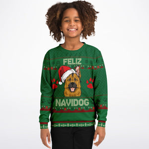 Feliz Navidog - German Shepherd - Christmas Sweatshirt