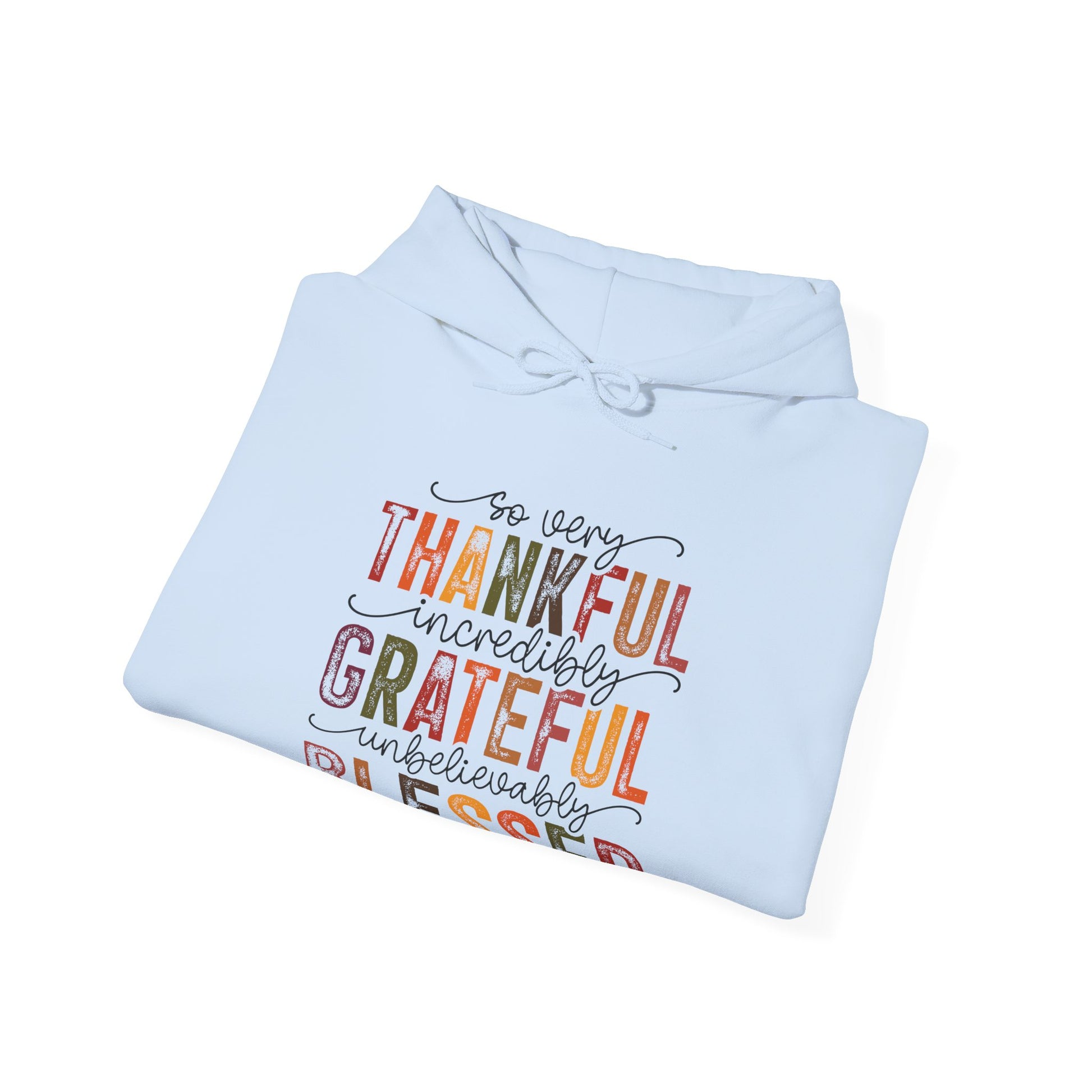 Thankful Grateful Blessed Hoodie - UK