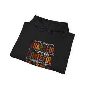 Thankful Grateful Blessed Hoodie - UK