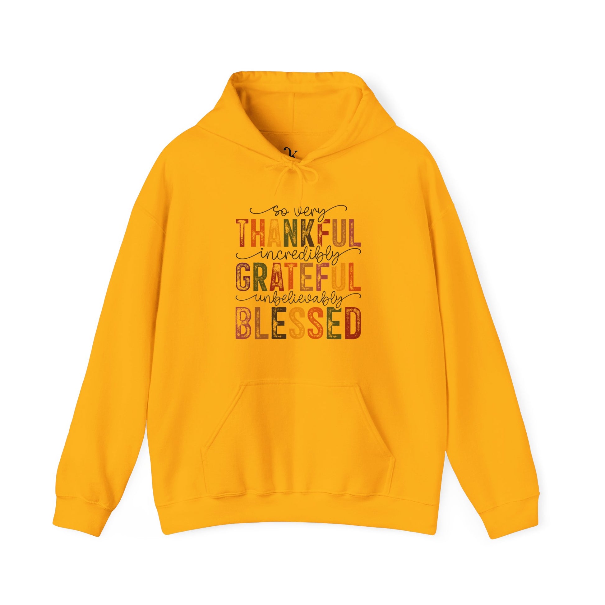 Thankful Grateful Blessed Hoodie - UK