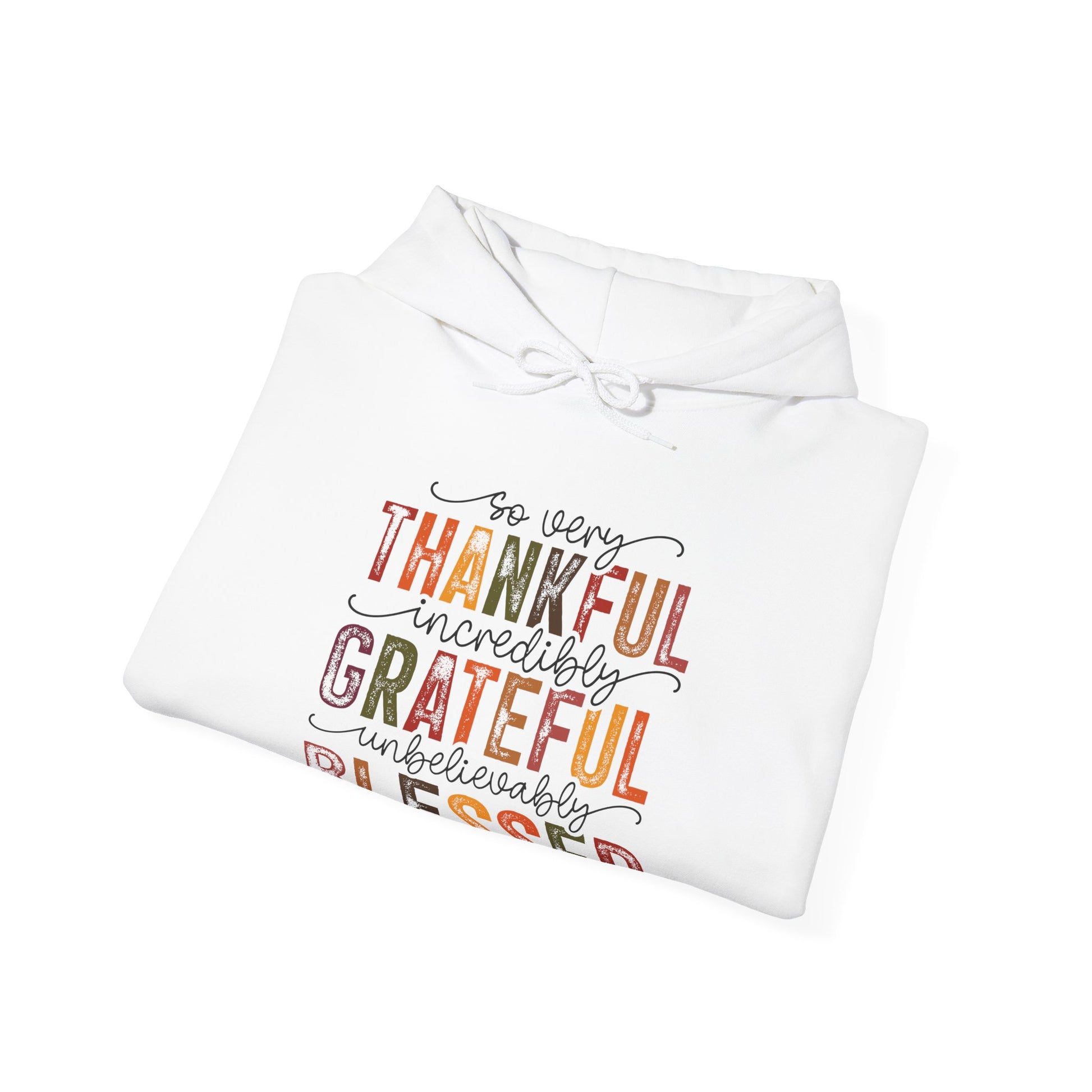 Thankful Grateful Blessed Hoodie - UK