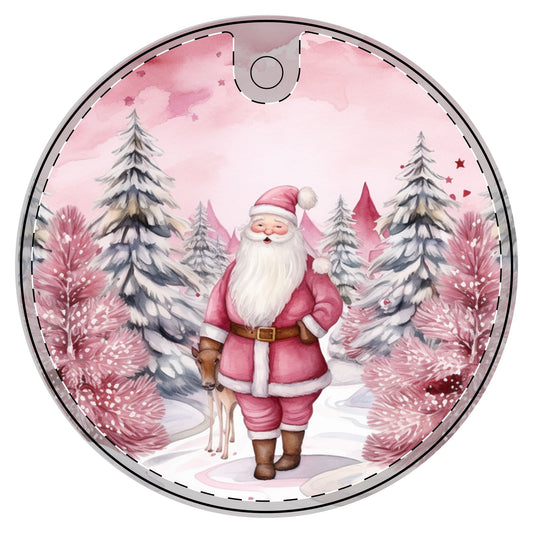 Ceramic Christmas Decoration Ornament, Santa 3