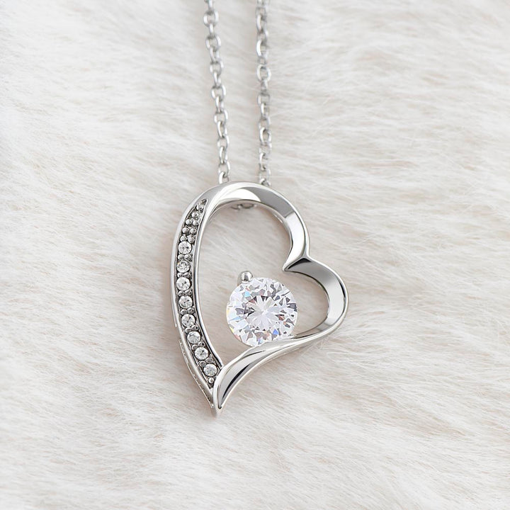 To Sister Forever Love Necklace - Courage Sentiment Jewelry Gift
