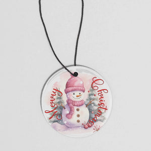 Ceramic Decoration Ornament, Snowman